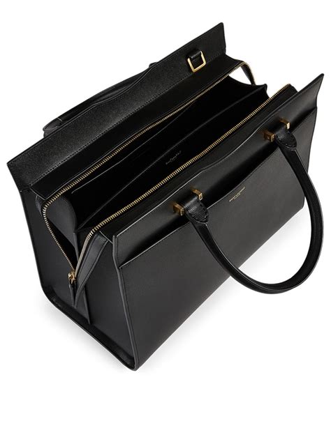 ysl uptown media o tote bag|Saint Laurent Medium Uptown Leather Pouch .